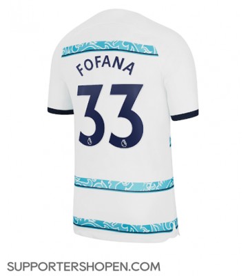 Chelsea Wesley Fofana #33 Borta Matchtröja 2022-23 Kortärmad
